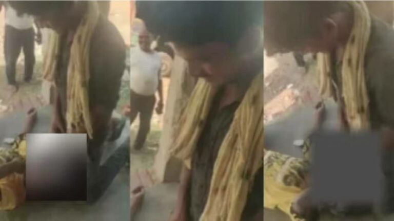 UP: కూలీ నోట్లో మూత్ర విసర్జన చేసిన వ్యక్తి.. వీడియో వైరల్