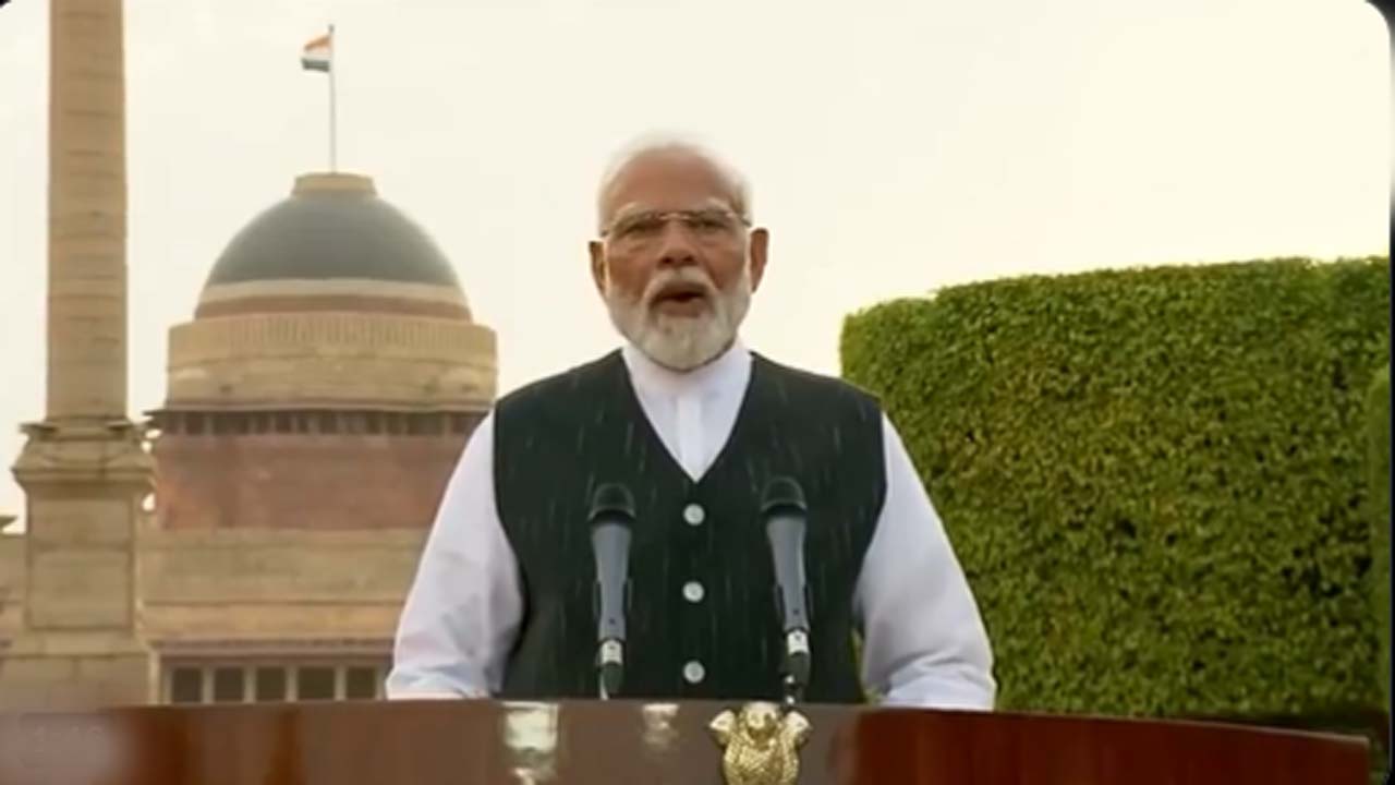 Modi: దేశానికి సేవ చేసేందుకే మళ్లీ ప్రజలు ఆశీర్వదించారు