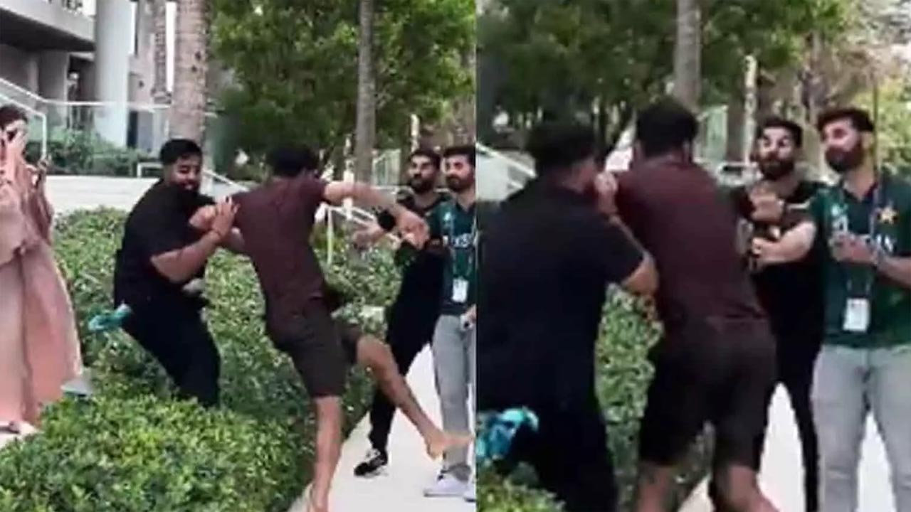 Pakistan cricketer Haris Rauf: అభిమానిపై గొడ‌వ‌కు కాలు దువ్విన పాకిస్తాన్ క్రికెట‌ర్‌.. (వీడియో)