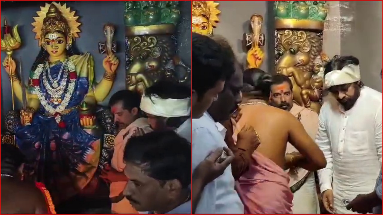 Pawan Kalyan: నూకాంబికా అమ్మవారిని దర్శించుకున్న జనసేన అధినేత పవన్ కల్యాణ్