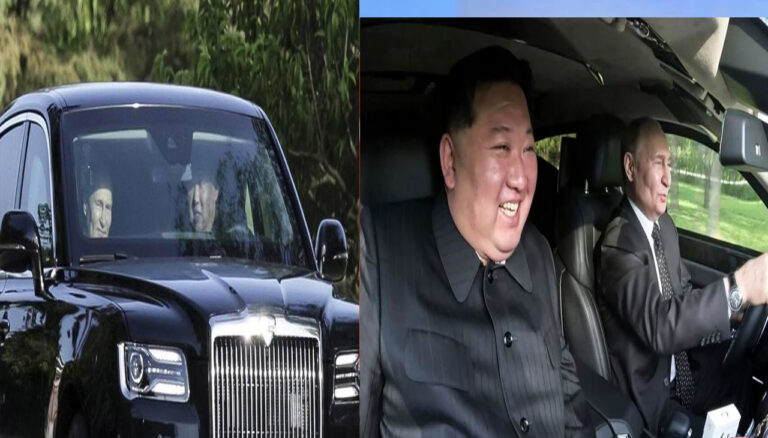 Vladimir Putin – Kim Jong Un : కిమ్ ను సరదాగా కారులో తిప్పిన పుతిన్.. వీడియో వైరల్..