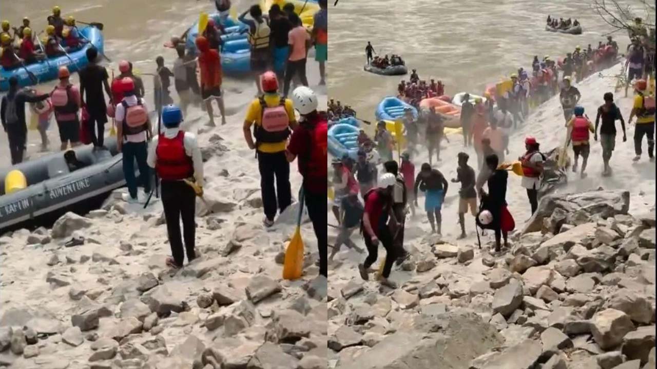 Rishikesh: రిషికేశ్‌లో గైడ్స్-పర్యాటకుల మధ్య ఘర్షణ.. వీడియో వైరల్