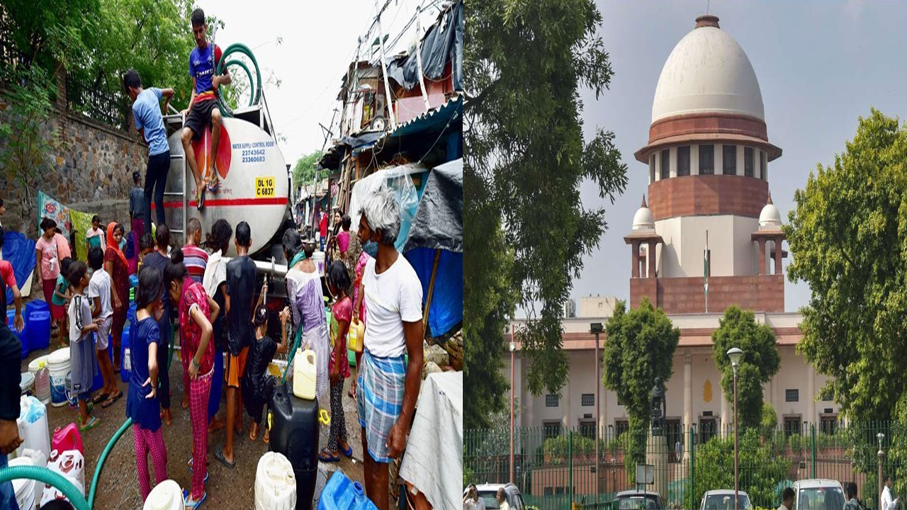 Delhi Water Crisis: ఢిల్లీలో వాటర్ క్రైసిస్⁬పై సుప్రీంకోర్టు కీలక ఆదేశాలు.. ఆ రాష్ట్రం నుంచే నీటి విడుదల..!
