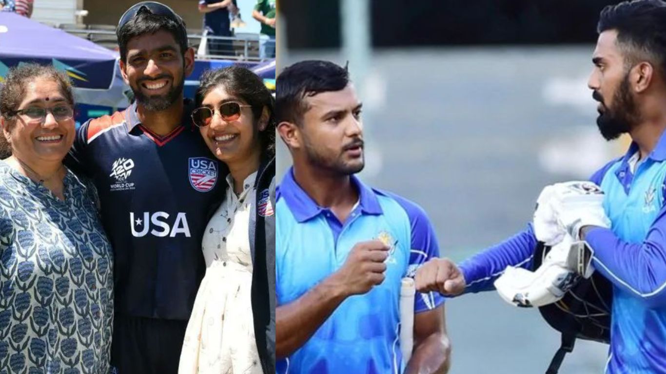 USA vs PAK: పాక్‌కు షాకిచ్చిన యూఎస్ బౌలర్ మనోడే.. రాహుల్‌, మయాంక్‌లతో కలిసి ఆడాడు!