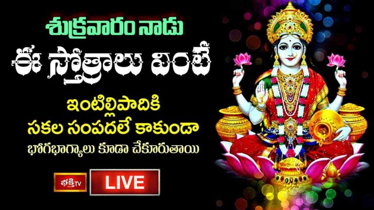 Sri Mahalakshmi Stotram: ఈ స్తోత్రాలు వింటే ఇంటిల్లిపాదికి సకల సంపదలే