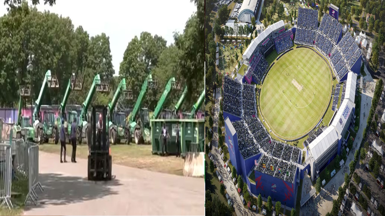 New York: నసావు కౌంటీ స్టేడియంను కూల్చివేయడానికి వచ్చిన బుల్డోజర్లు.. ఎందుకో తెలుసా..?