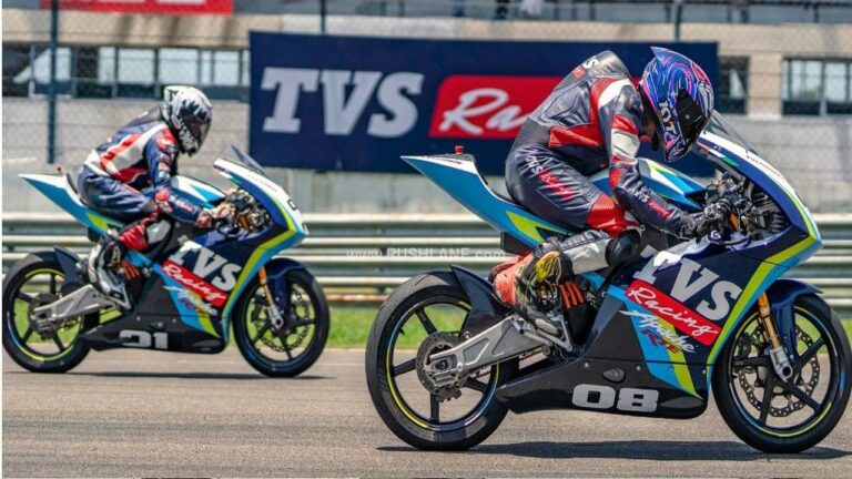 TVS Apache: టీవీఎస్ అపాచీ నుంచి ఎలక్ట్రిక్ రేసింగ్ బైక్‌.. అదిరిపోయిన ఫీచర్లు