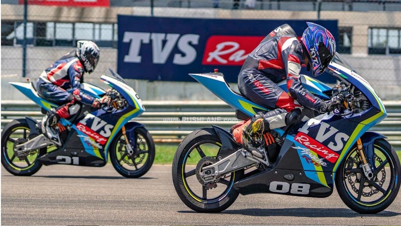TVS Apache: టీవీఎస్ అపాచీ నుంచి ఎలక్ట్రిక్ రేసింగ్ బైక్‌.. అదిరిపోయిన ఫీచర్లు