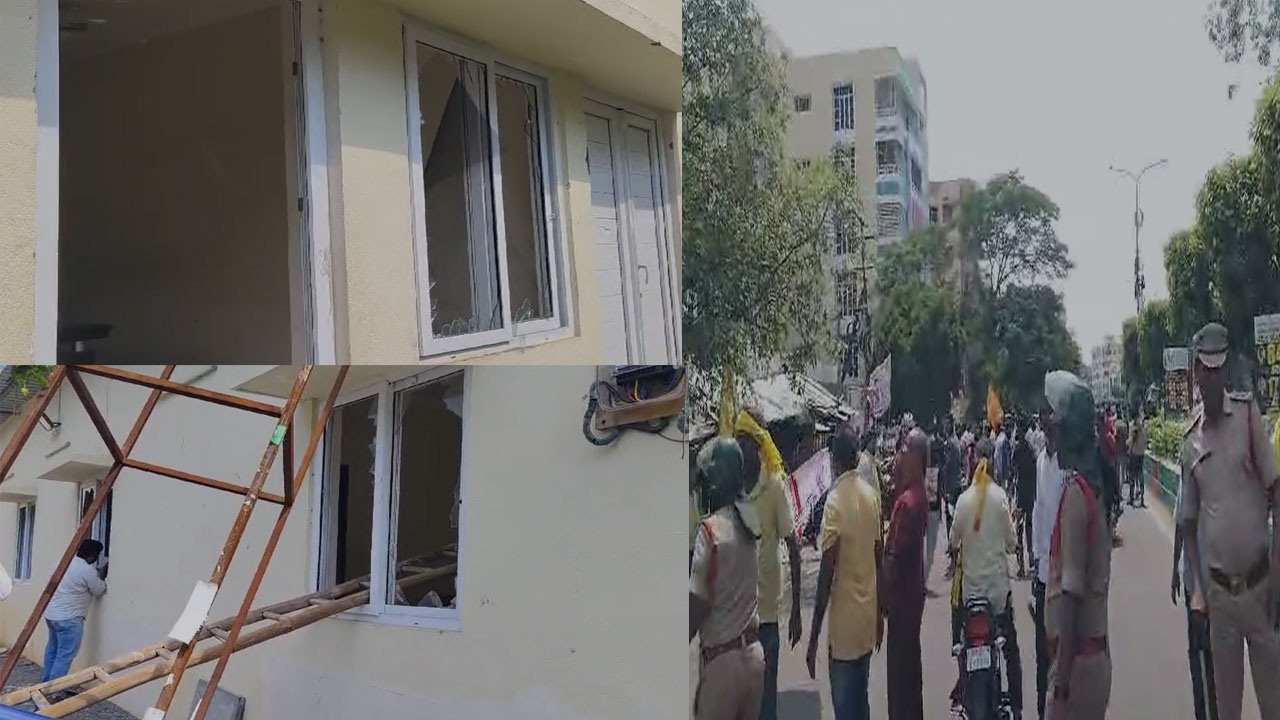 TDP vs YSRCP: విడదల రజినీ, ఎమ్మెల్సీ లేళ్ల అప్పిరెడ్డి ఆఫీసులపై దాడులు..