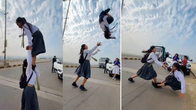 Viral Video: బుద్ధుండక్కర్లే.. చదువుకోమని బడికి వెళ్ళమంటే నడిరోడ్డుపై ఆ పనులేంటి..