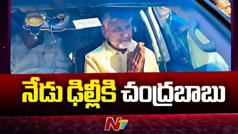 Chandrababu Delhi Tour: నేడు ఢిల్లీకి చంద్రబాబు… విషయం ఇదే..!