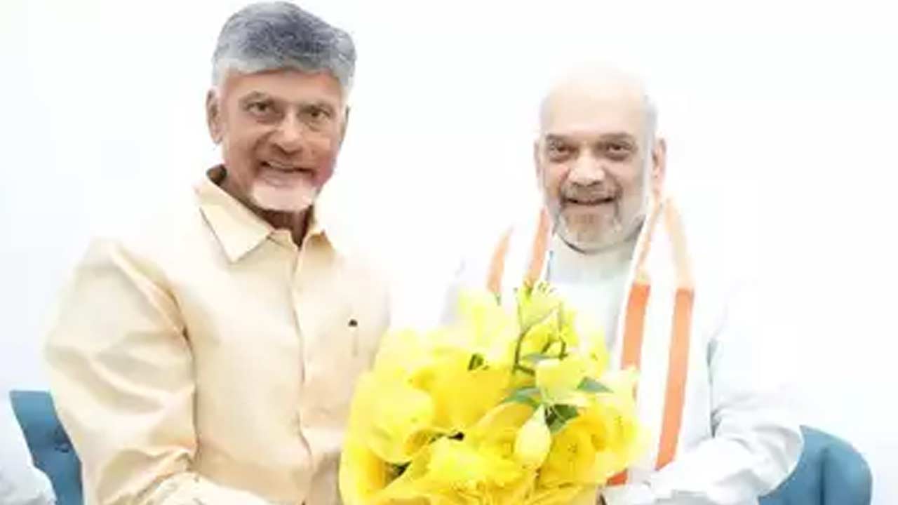 Amit Shah and Chandrababu Meeting: రాత్రికే ఏపీకి అమిత్‌షా.. చంద్రబాబుతో కీలక భేటీ