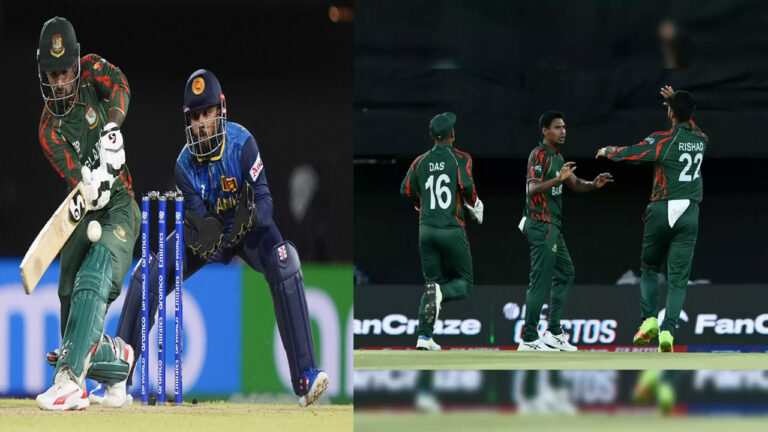 SL vs BAN: శ్రీలంకపై 2 వికెట్ల తేడాతో బంగ్లాదేశ్ ఘన విజయం..