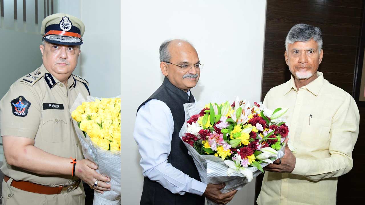 Chandrababu: చంద్రబాబుకు సీఎస్, డీజీపీ శుభాకాంక్షలు