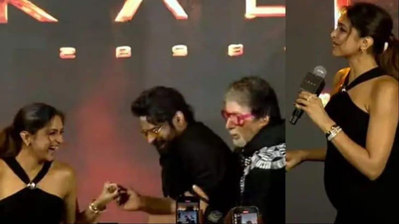 Deepika Padukone : కల్కి ఈవెంట్ లో బేబీ బంప్ తో దీపికా పదుకొనే.. ఫొటోస్ వైరల్..