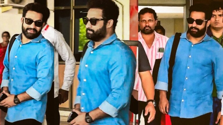 Jr NTR: గోవా నుంచి హైదరాబాదులో దిగిన దేవర