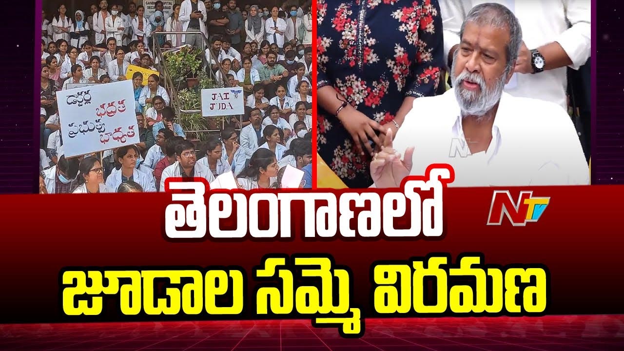 Minister Damodar Raja Narasimha: జూడాలకు అండగా ఉంటాం.. అన్ని సమస్యలు పరిష్కరిస్తాం..!