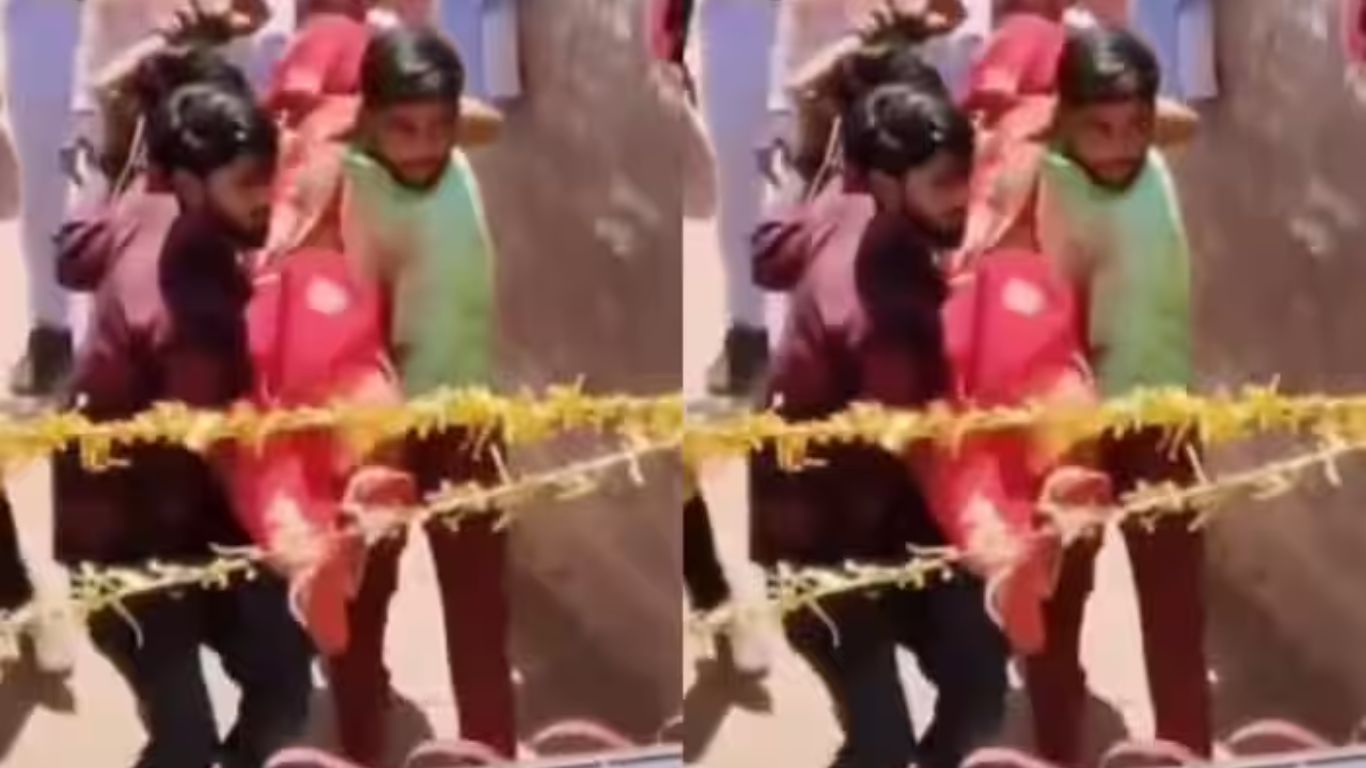 Bride Kidnap: పెళ్లి కూతురుని కారులో ఎత్తుకెళ్లిన బంధువులు.. ఎందుకంటే..