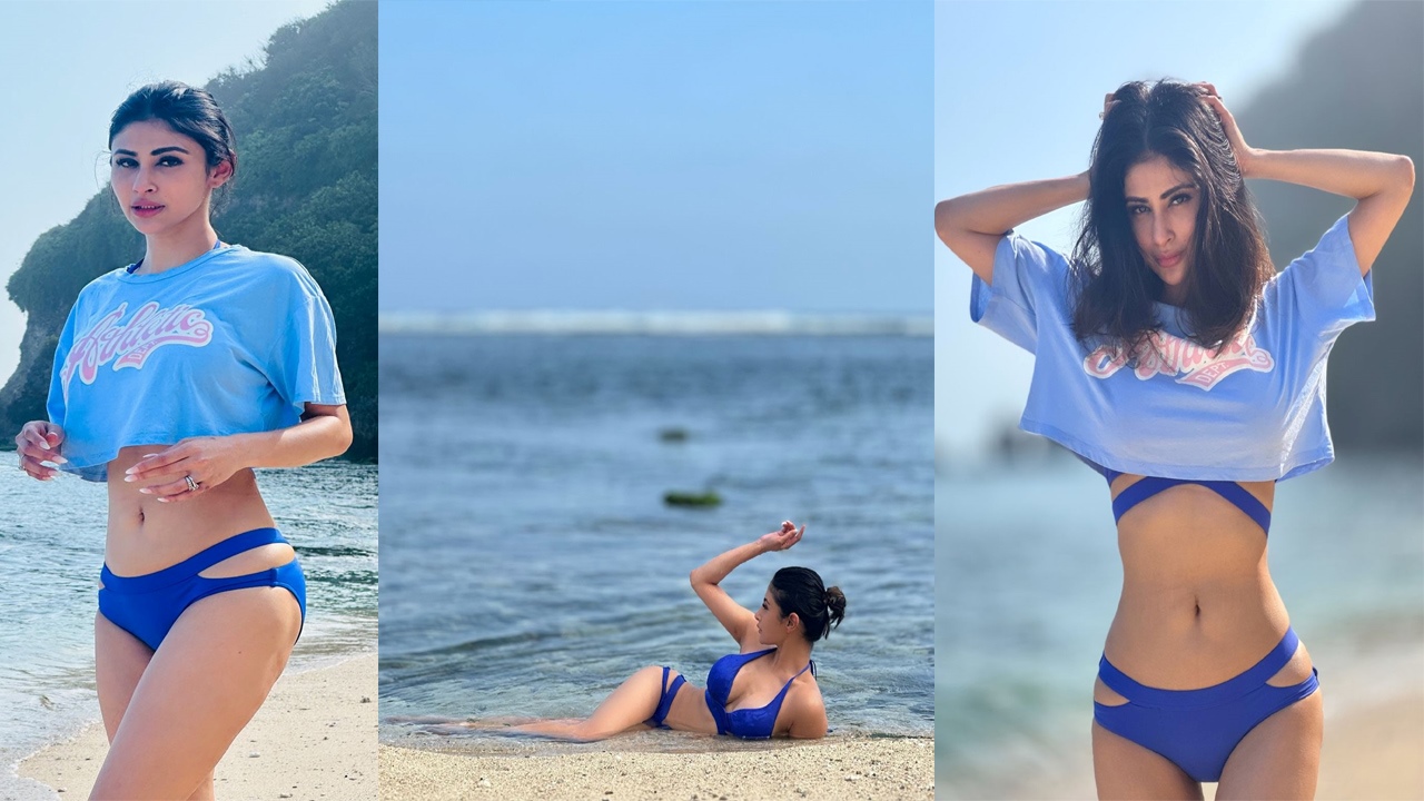 Mouni Roy: బికినీతో బీచ్ లో జలకలు ఆడుతున్న మౌని రాయ్