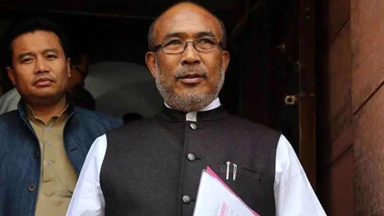 Manipur: మణిపూర్ సీఎం కాన్వాయ్‌పై మిలిటెంట్లు మెరుపుదాడి.. పలు రౌండ్ల కాల్పులు