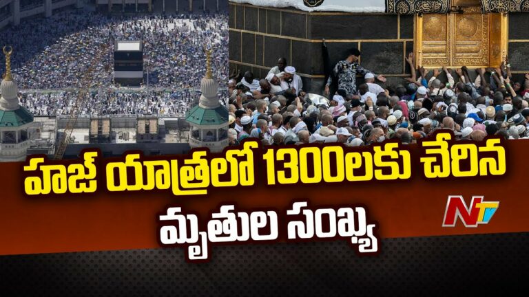 Saudi: హజ్ యాత్ర మిగిల్చిన విషాదం.. వేడి ధాటికి 1,300 మంది మృత్యువాత(వీడియో)