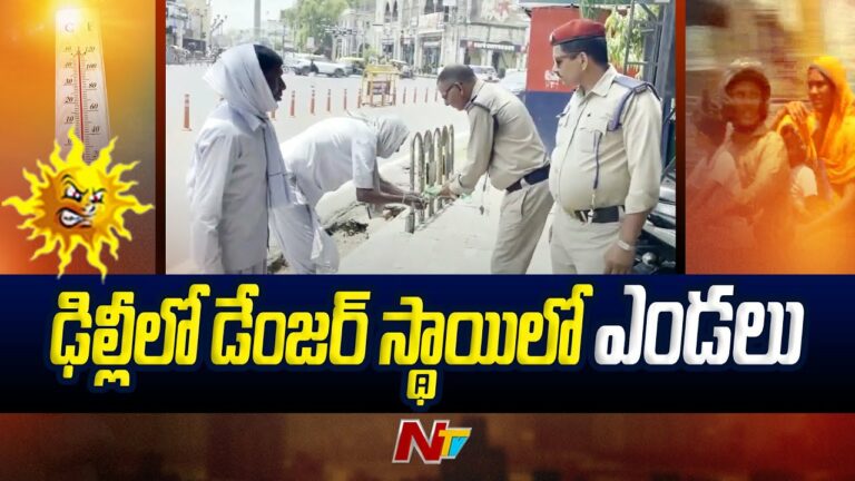 Heatwave Alert in Delhi : ఒకవైపు ఎండలు, మరోవైపు వడగాలులు..( వీడియో )