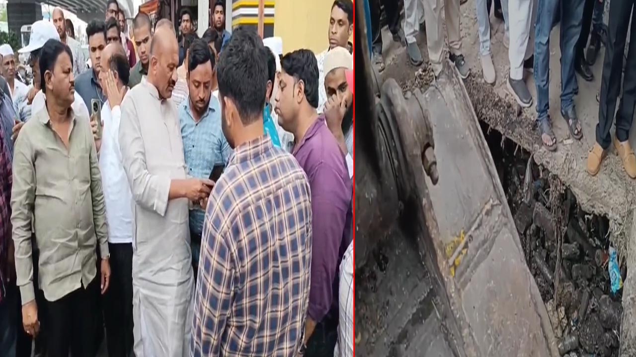 MIM MLA: జీహెచ్ఎంసీ సిబ్బందిపై ఎంఐఎం ఎమ్మెల్యే బూతు పురాణం.. వీడియో వైరల్..!