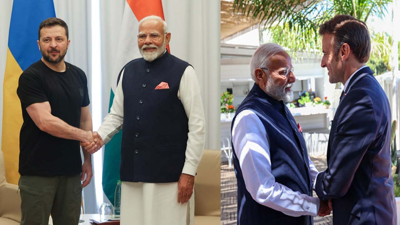 PM Modi: ఇటలీలో మోడీ బిజిబిజీ.. అగ్ర నేతలతో సమావేశం