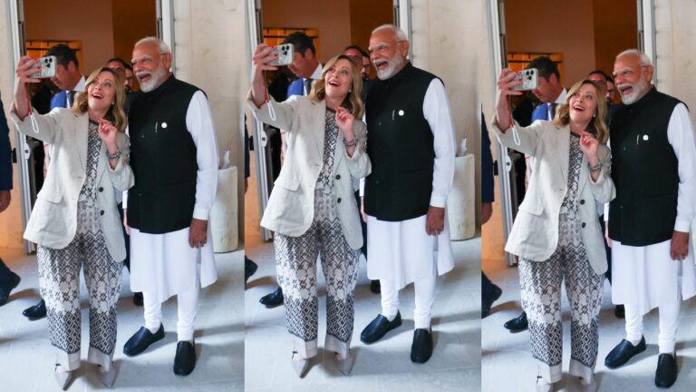 PM Modi : వైరల్ గా మారిన జార్జియా మెలోనీ, ప్రధాని మోడీ సెల్ఫీ వీడియో..