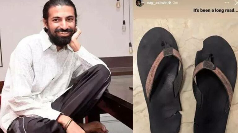 Kalki 2898 AD: 600 కోట్ల సినిమా డైరెక్టర్ చెప్పులేంట్రా ఇలా ఉన్నాయి?