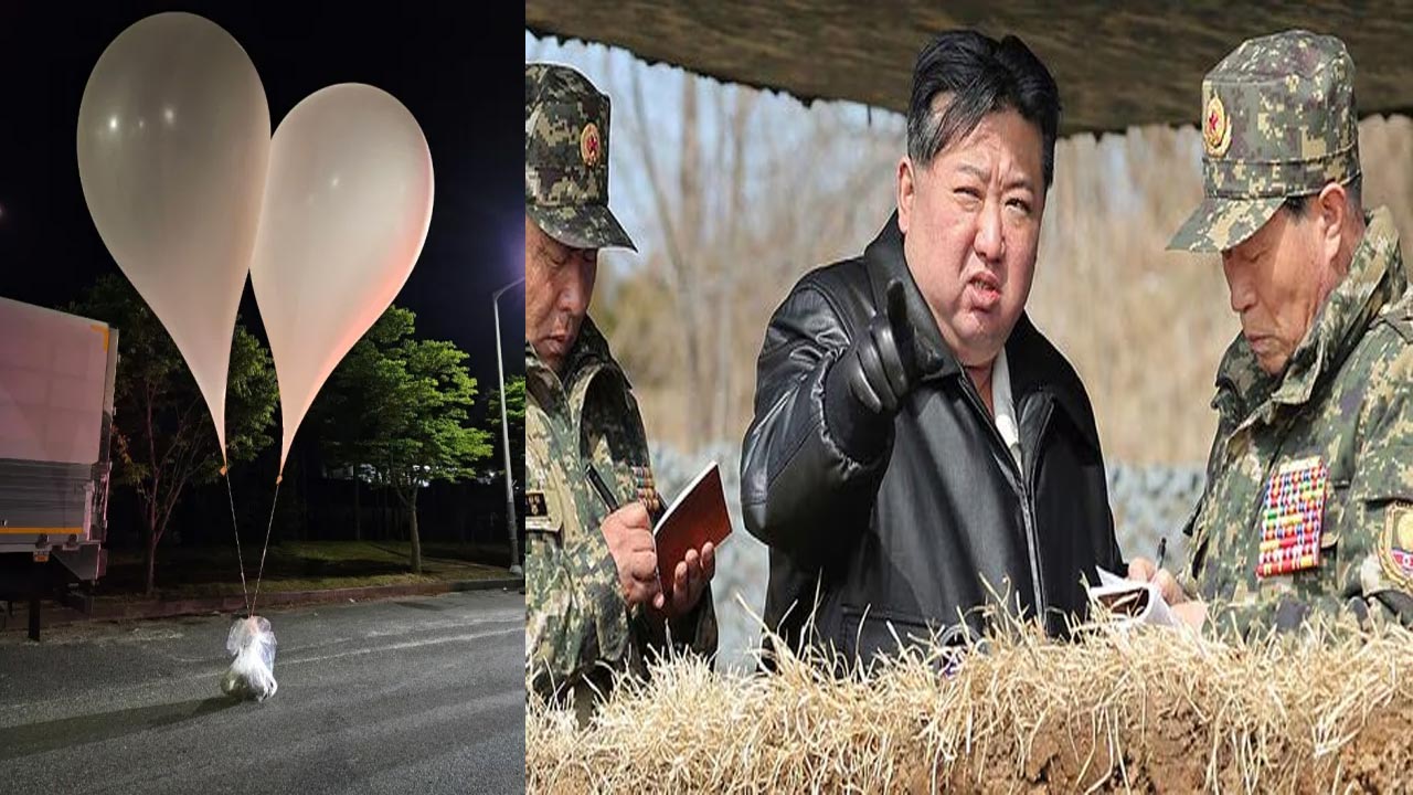 North Korea: మరోసారి ఉత్తర కొరియా కవ్వింపు చర్యలు.. బెలున్లతో చెత్త!