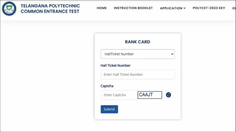 TG Polycet Results 2024: పాలిసెట్ ఫలితాలు విడుదల
