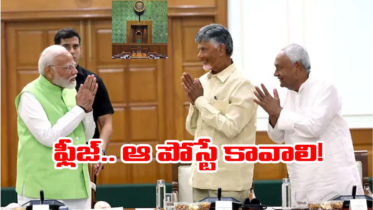 Lok sabha spekar: స్పీకర్‌ పదవిపై కన్నేసిన కింగ్ మేకర్లు.. మోడీ ప్లాన్ ఇదేనా?