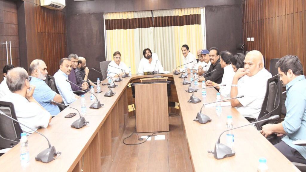 Producer Meeting Pawan Kalyan