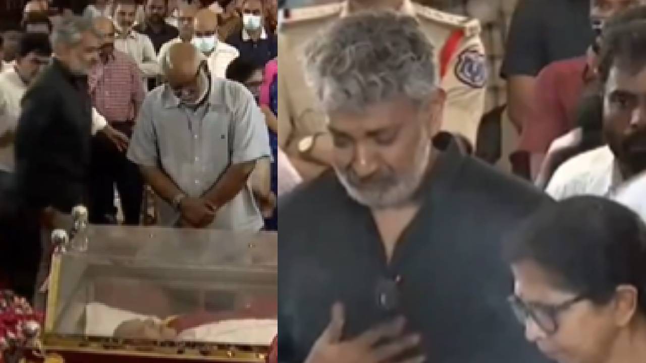 Rajamouli: రామోజీరావు పార్థివదేహం వద్ద రాజమౌళి కంటతడి.. భారత రత్న ఇవ్వాలంటూ!