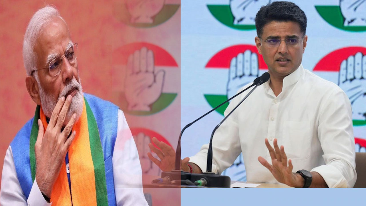 Sachin Pilot: మోడీ ప్రభుత్వాన్ని ఏర్పాటు చేయొద్దు.. దమ్ముంటే రాజీవ్ గాంధీ లాగా చెయ్యి..!