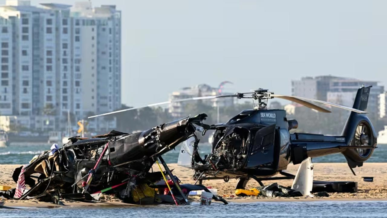 Helicopters Collided: టేకాఫ్ సమయంలో ఢీకొన్న రెండు హెలికాప్టర్లు.. ఆస్ట్రేలియాలో ఘటన
