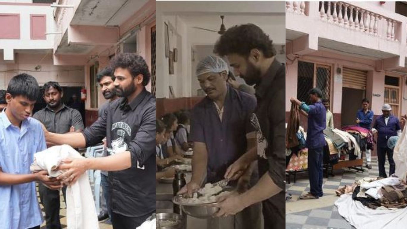 Bellamkonda Sreenivas: అప్పుడే 10 ఏళ్లు.. అంధుల‌కు సాయం చేసిన బెల్లంకొండ శ్రీనివాస్..