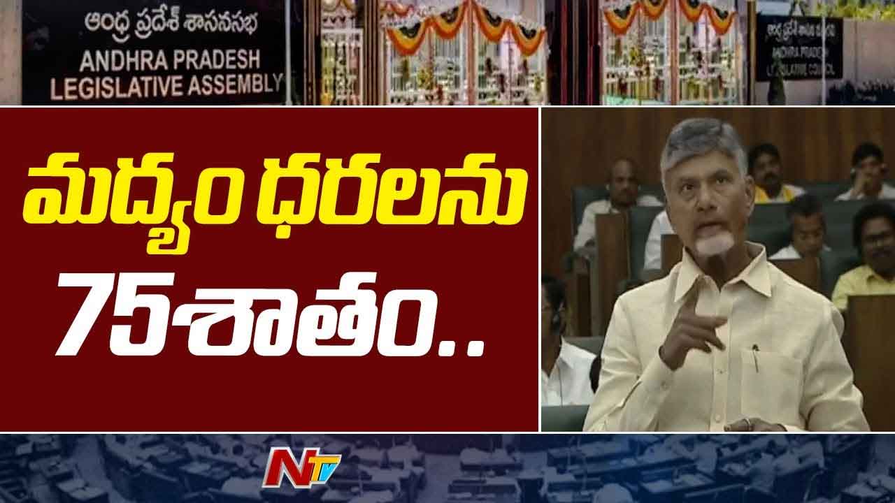 CM Chandrababu: మద్యం కుంభకోణం.. సభలో సీఎం పవర్‌పాయింట్ ప్రెజెంటేషన్‌
