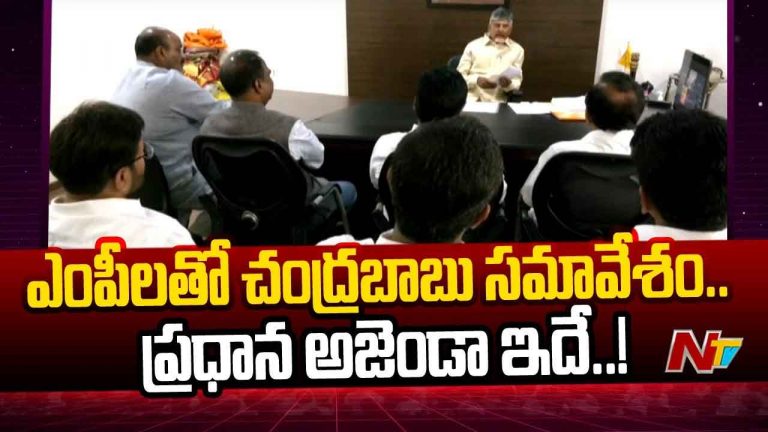 TDP: టీడీపీ పార్లమెంటరీ పార్టీ భేటీ.. ఏపీకి రావాల్సిన పెండింగ్ ప్రాజెక్టులపై చర్చ