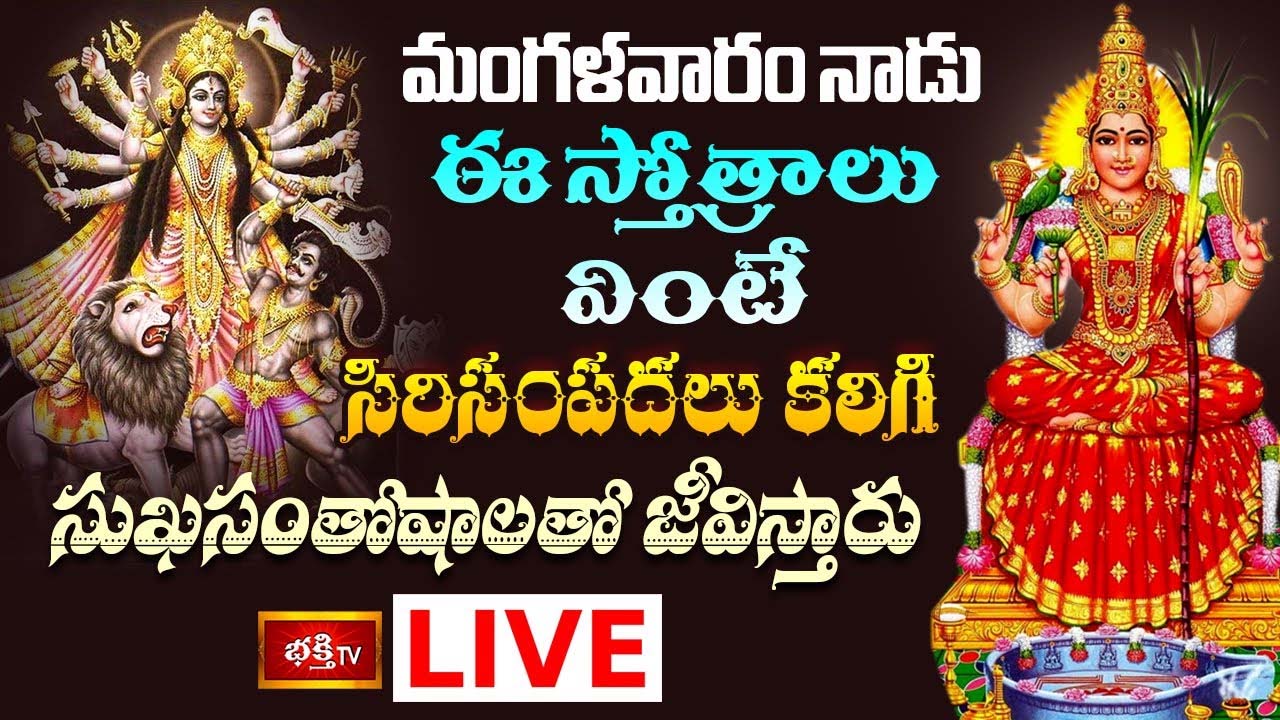 Durga Devi Stotram: మంగళవారం ఈ స్తోత్రాలు వింటే సుఖసంతోషాలతో జీవిస్తారు..