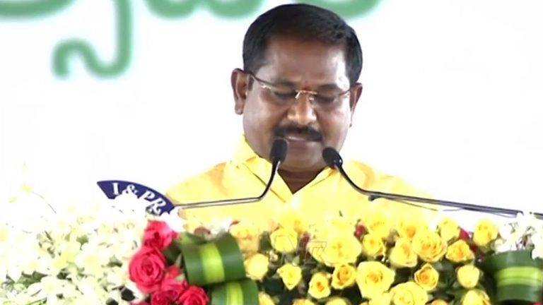 Prakasam: మంత్రి డోలా శ్రీ బాల వీరాంజనేయ స్వామికి తృటిలో తప్పిన ప్రమాదం..