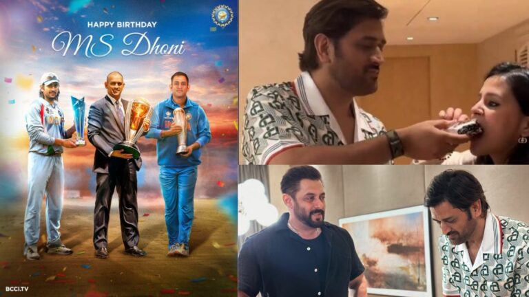 MS Dhoni Birthday : సతీమణితో కలిసి పుట్టినరోజు జరుపుకున్న ధోని.. ప్రపంచవ్యాప్తంగా వెల్లువిరుస్తున్న విషెస్.. (video)