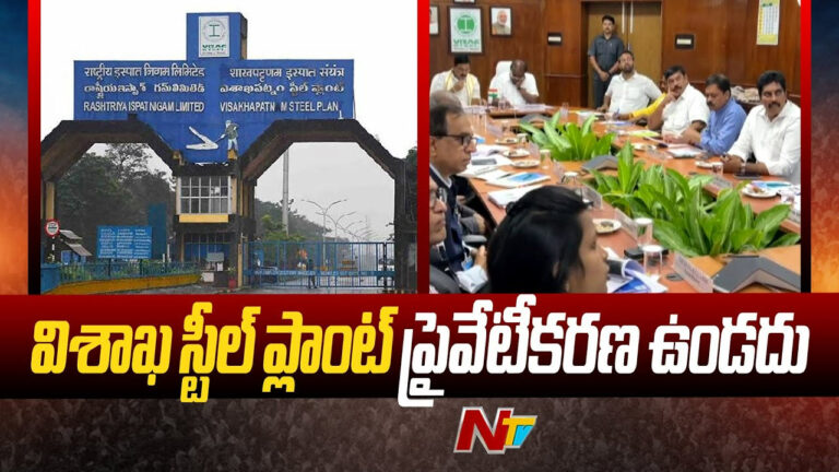 Vizag Steel Plant: విశాఖ స్టీల్ ప్లాంట్ ప్రైవేటీకరణకు అవకాశమే లేదు.. స్పష్టం చేసిన కేంద్ర మంత్రి