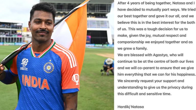 Breaking: విడాకులను కన్ఫామ్ చేసిన హార్దిక్..