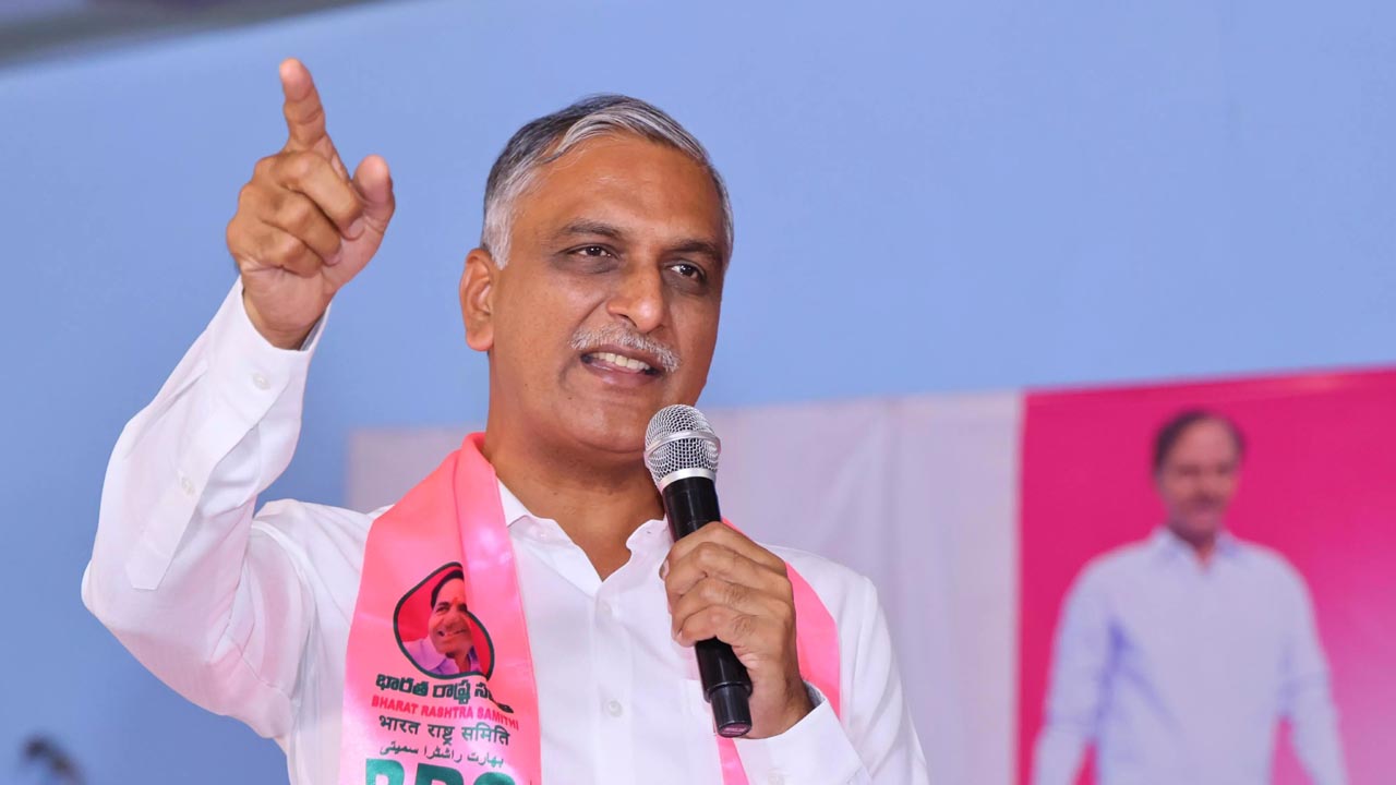 Harish Rao: పల్లె ప్రగతి మీద ప్రతీ నెలా 3,300 కోట్లు బీఆర్ఎస్ ఖర్చు చేసింది..