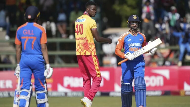 IND vs ZIM: రాణించిన సంజూ శాంసన్.. జింబాబ్వే టార్గెట్..?