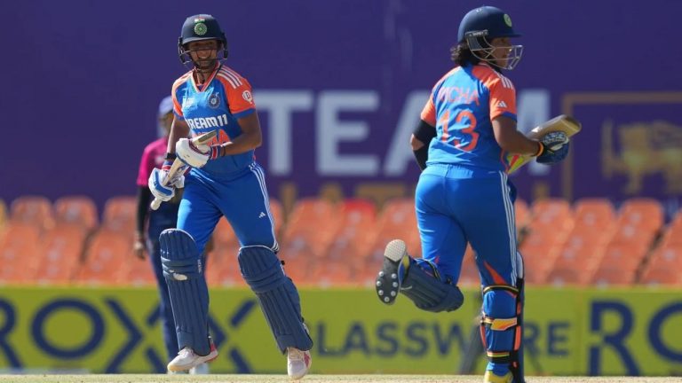 IND-W vs UAE-W: యూఏఈపై ఇండియా ఘన విజయం.. సెమీస్⁭కు భారత్