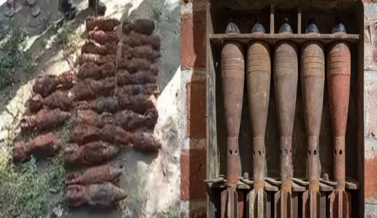 Indo-Pak War Time: ఇండో-పాక్ యుద్ధ కాలం నాటి 27 మోర్టార్ షెల్స్ లభ్యం..