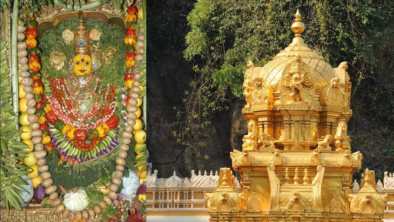 Indrakeeladri: శుక్రవారం నుంచి 3 రోజుల పాటు శాకాంబరి దేవిగా కనకదుర్గమ్మ దర్శనం